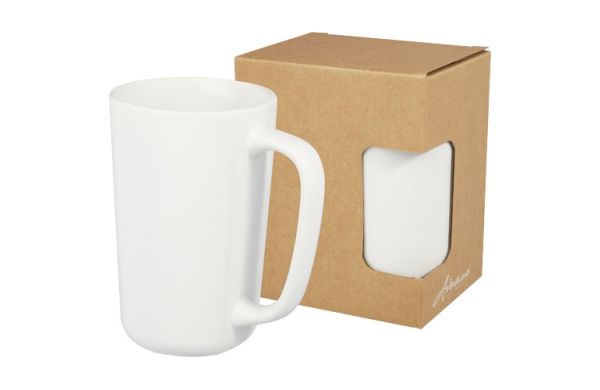 Perk 480 ml Keramiktasse - weiss 