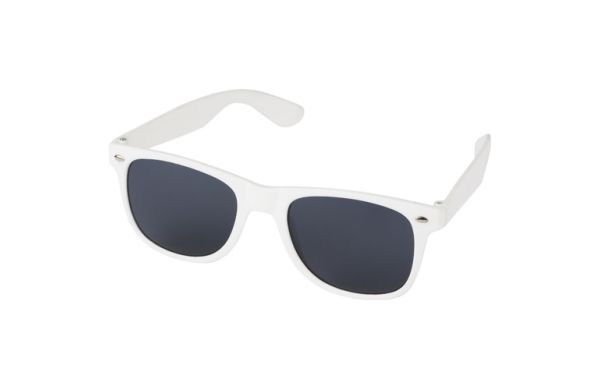 Sun Ray Sonnenbrille aus recyceltem Kunststoff - weiss 