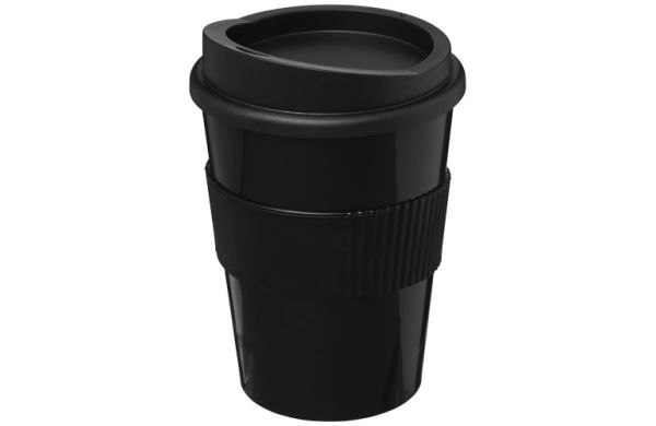 Americano® Medio 300 ml Becher mit Schutzring - schwarz 