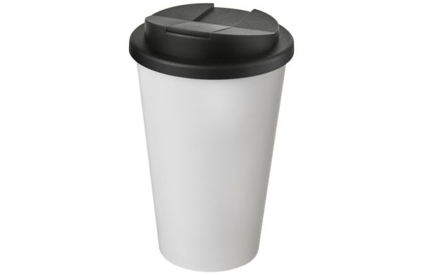 Americano® 350 ml Isolierbecher mit auslaufsicherem Schraubverschluss - weiss, schwarz 