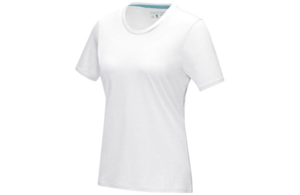 Azurite T-Shirt aus GOTS-zertifizierter Bio-Baumwolle für Damen - weiss XS