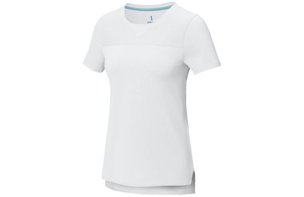 Borax Cool Fit T-Shirt aus recyceltem  GRS Material für Damen - weiss XS