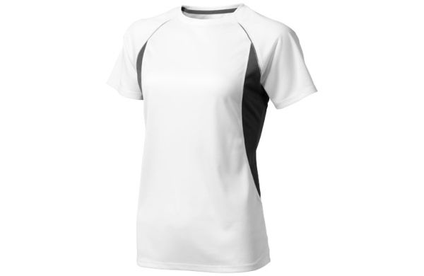 Quebec T-Shirt cool fit für Damen - weiss XS