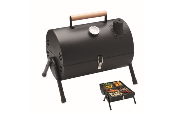 CHIMEY Tragbarer BBQ Grill - schwarz