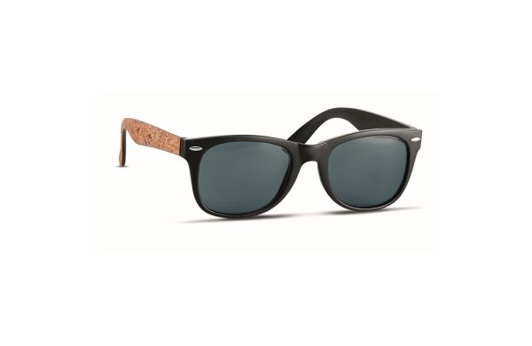 PALOMA Sonnenbrille mit Kork - schwarz