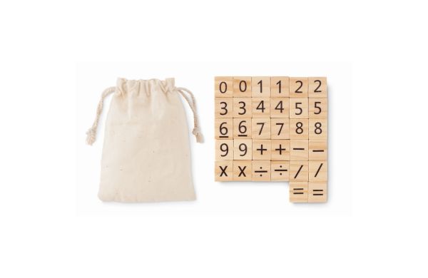 EDUCOUNT Zahlen-Lernspiel - beige