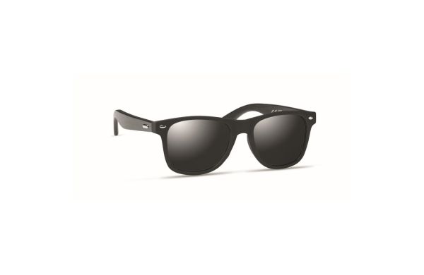 RHODOS Sonnenbrille mit Bambus - schwarz