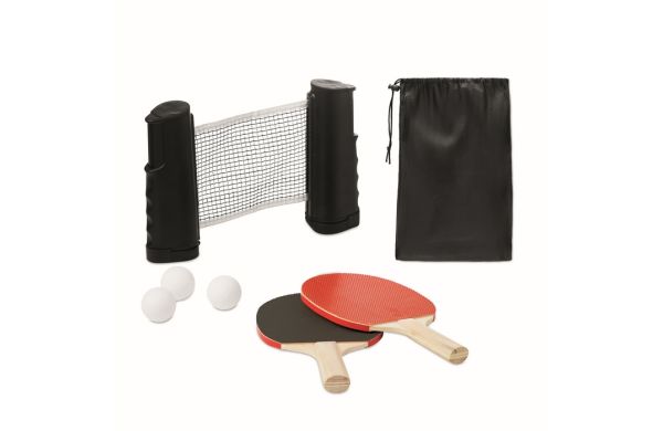 PING PONG Tischtennis-Set - schwarz