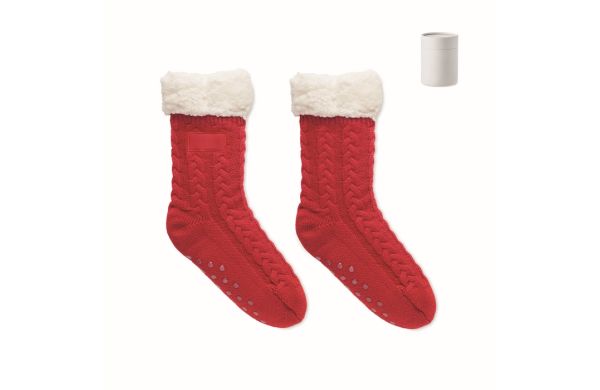 CANICHIE Anti-Rutsch-Socken Gr. M - rot