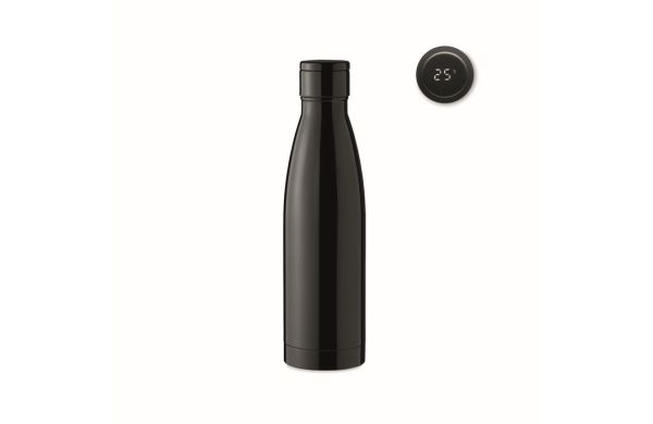 BELO LUX Isolierflasche 500ml mit C° - schwarz