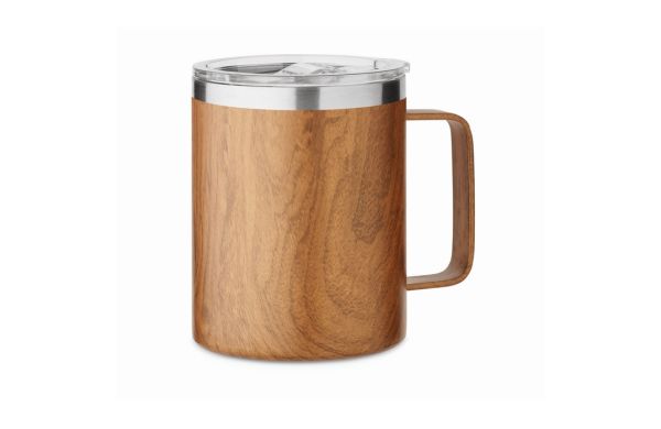 NAMIB MUG Doppelwandiger Becher 300 ml - braun