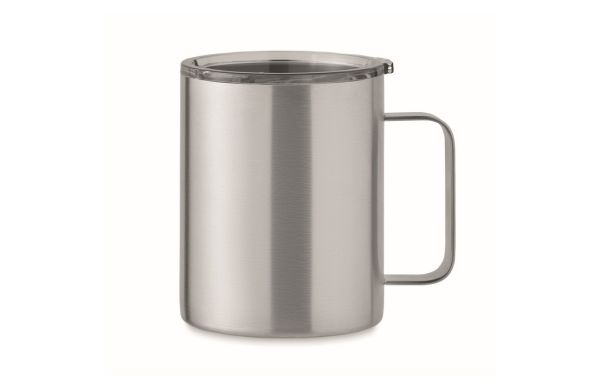 INARI Doppelwandiger Becher 300 ml - silber matt