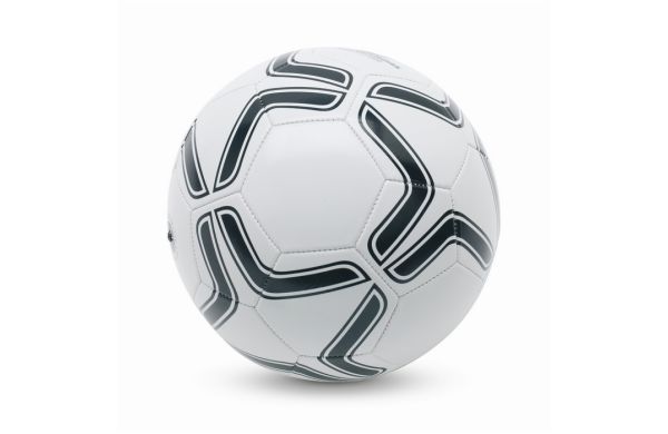 SOCCERINI Fußball aus PVC 21.5cm - weiß/schwarz