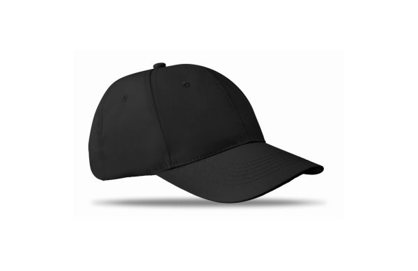 BASIE Baseball Kappe 6 Panels - schwarz