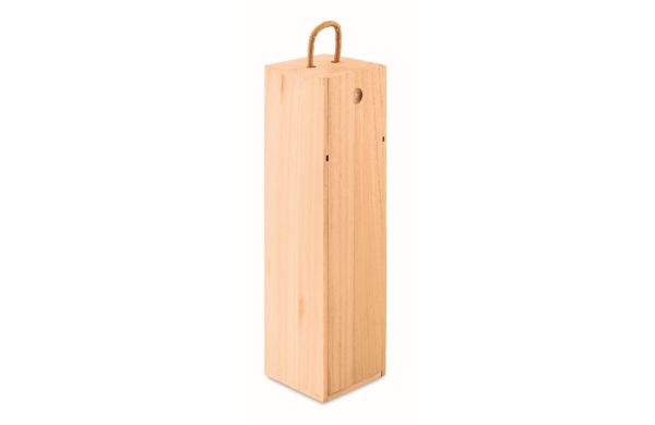 VINBOX Weinkiste aus Holz - holzfarben