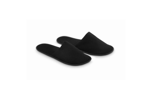 FLIP FLAP Hotelslipper im Etui - schwarz