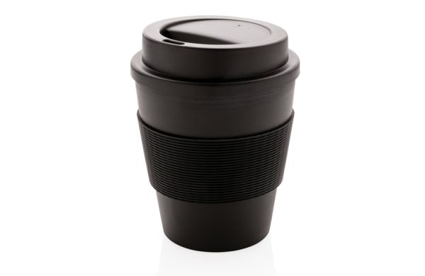 Wiederverwendbarer Kaffeebecher 350ml/schwarz