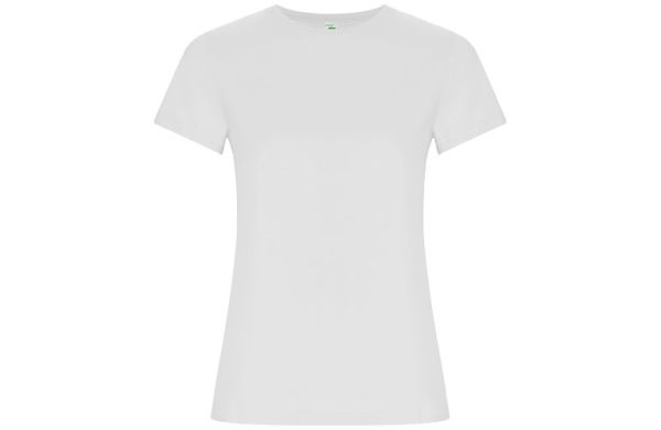 Golden T-Shirt für Damen - weiss - S